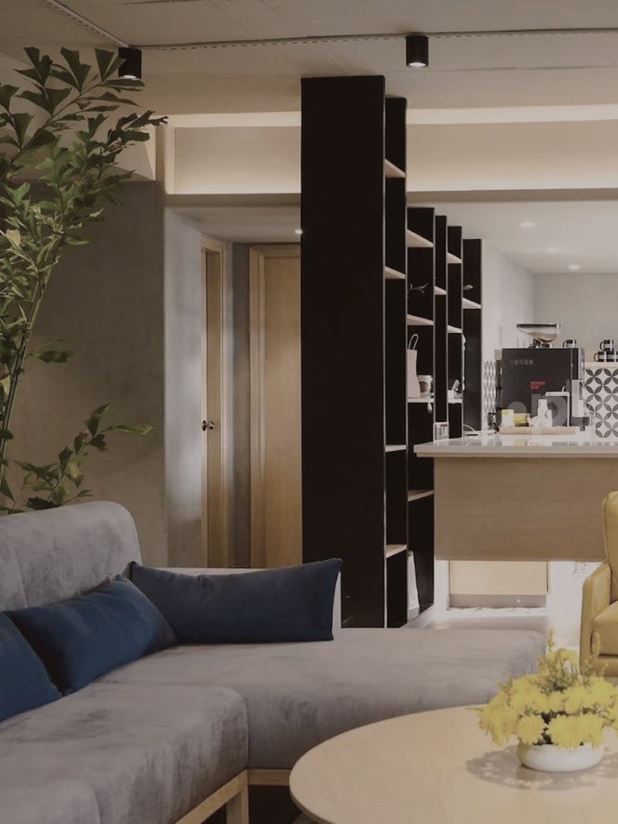 The Le Dermaire clinic waiting area in Gurgaon